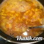 Шаг 5 (Кулинарный рецепт с фото - Постный гречневый суп)