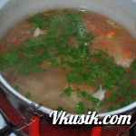 Шаг 4 (Кулинарный рецепт с фото - Куриный суп с овощами)