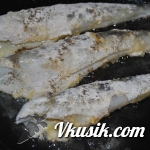 Шаг 3 (Кулинарный рецепт с фото - Жаренная ледяная рыба)