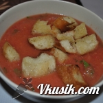 Шаг 8 (Кулинарный рецепт с фото - Холодный суп Гаспачо)