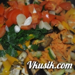 Шаг 4 (Кулинарный рецепт с фото - Соте из овощей)