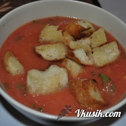 Фото рецепта - Холодный суп Гаспачо